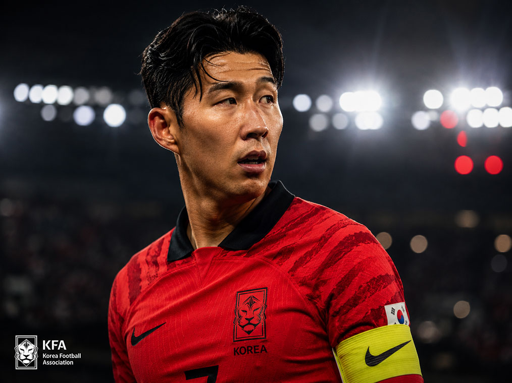 Son Heung-min, kapitan reprezentacji Korei Południowej